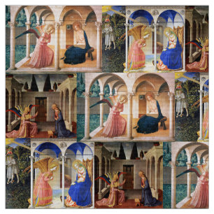 Tela ANUNCIACIÓN de Navidades de Fra Beato Angelico