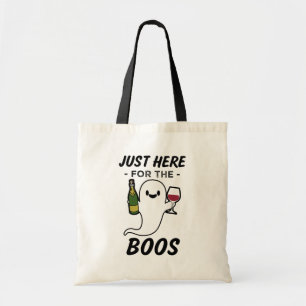 Tela Apenas aquí para el bolso divertido de Halloween