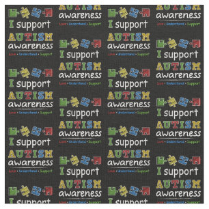 Tela Apoyo el autismo Conciencia Amor Comprender los ro