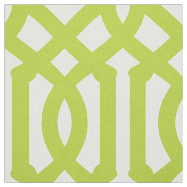 Tela Apple Green Trellis Large (Retal)