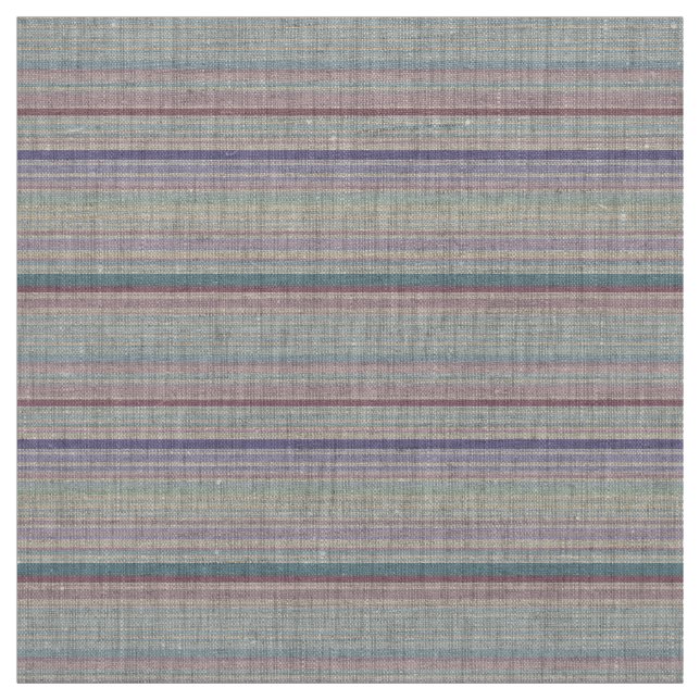 Tela Aqua, Blush and Lavender Stripes (Retal)