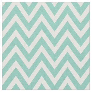 Tela Aqua Modern Chevron Stripes