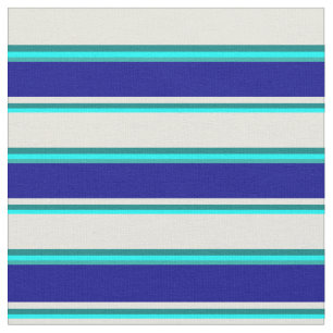 Tela Aqua, Verde azulada, beige, azul oscuro y verde ma