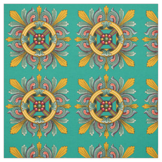 Tela Aqua Victorian Tile Design