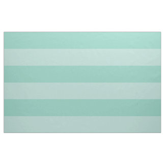 Tela Aqua y Mint Bandas anchas de gran escala