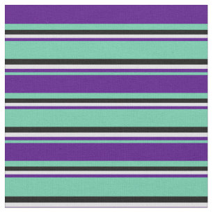 Tela Aquamarina, añil, lavanda y color negro