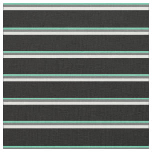 Tela Aquamarina, gris oscuro, crema de menta y color ne