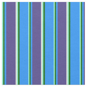 Tela Aquamarina, verde, azul, azul pizarra y crema de m