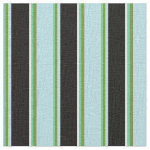 Tela Aquamarina, verde, azul polvo, negro y blanco