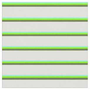 Tela Aquamarine, Chartreuse, Olive Green y Cyan