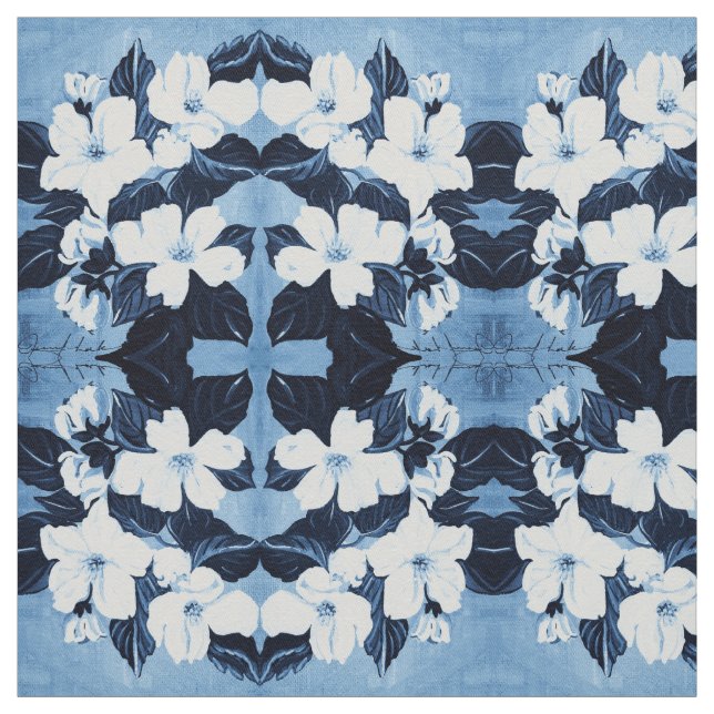 Tela Aquellos blues florecientes (Retal)