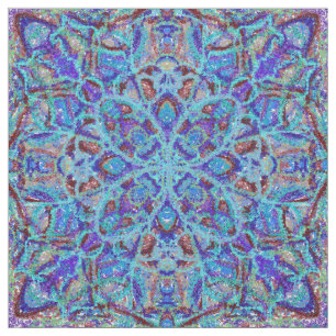 Tela arabesque coloreado Boho-romántico del ornamento