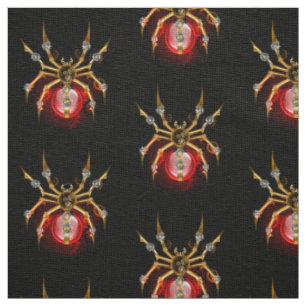 Tela Araña de vapor sobre negro