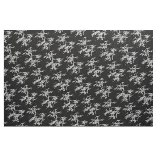 Tela Árbol de bambú arte asiático