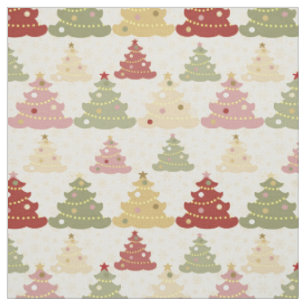Tela Árbol de Navidad de colores