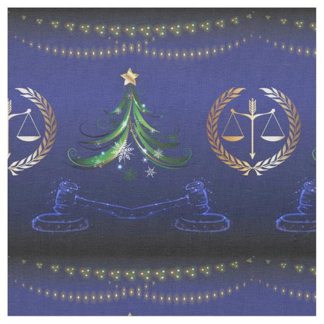 Tela Árbol de Navidad del abogado Elegante (De cerca)