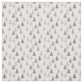 Tela Árboles navideños Rosas modernos