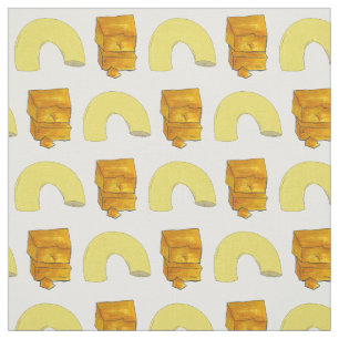 Tela Arco de comida Elbow Macaroni Cheddar Mac & Cheese