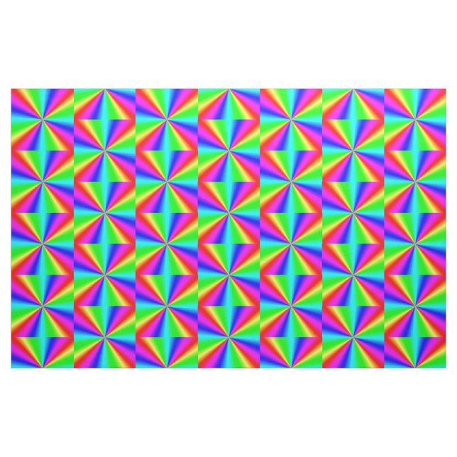 Tela Arco iris brillante colorido ("Cuarto gordo" (fat quarter))