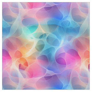 Tela Arcoíris abstracto fluido