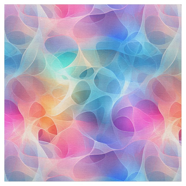 Tela Arcoíris abstracto fluido (De cerca)
