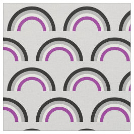 Tela Arcoiris del orgullo asexual