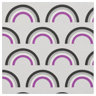 Tela Arcoiris del orgullo asexual