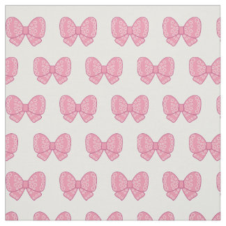 Tela arcos rosas kawaii sobre fondo blanco