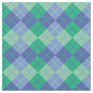 Tela Argyle azulverde