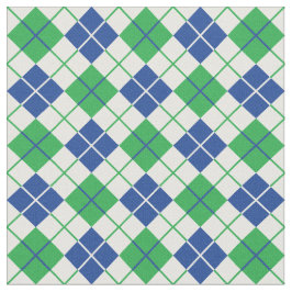 Tela Argyle azulverde