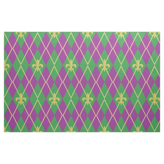 Tela Argyle de Carnaval ("Cuarto gordo" (fat quarter))