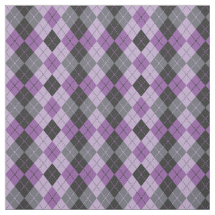 Tela Argyle púrpura