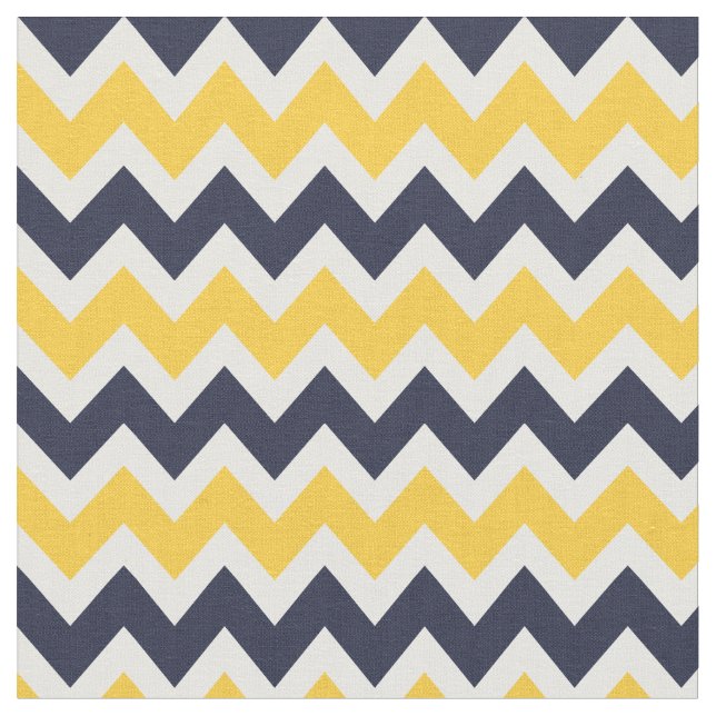 Tela Armada y cheurón moderno amarillo (De cerca)