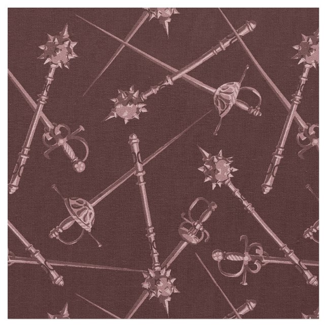 Tela Armas melee de los años 1800, Borgoña (De cerca)