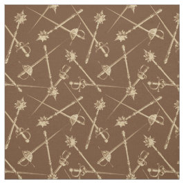 Tela Armas melee de los años 1800, marrón de hazelí