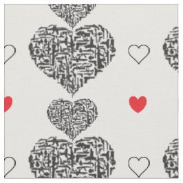 Tela Armas y corazones