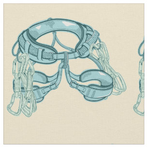 Tela Arnés de escalada de roca con dibujos rápidos