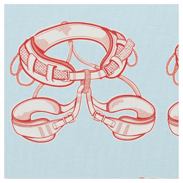 Tela Arnés de escalada de rocas (De cerca)