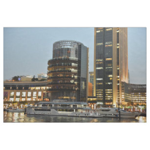 Tela Arquitectura de Dubái de noche