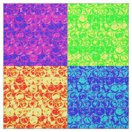 Tela Arreglo de burbujas de arte pop arcoiris