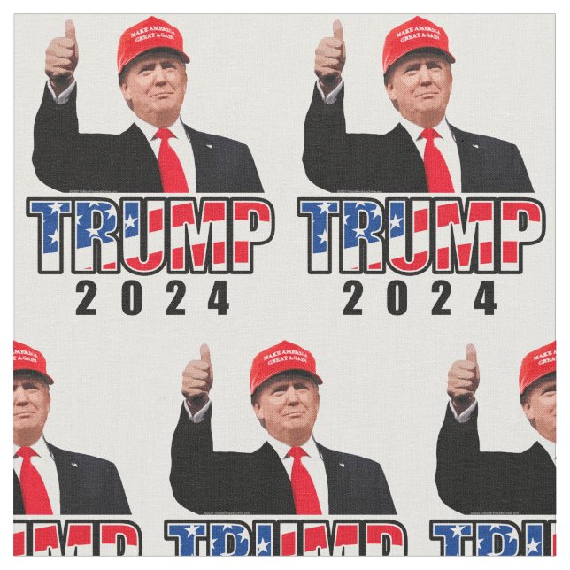 Tela Arriba, Donald Trump 2024 (De cerca)