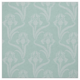 Tela Art Nouveau turquesa Iris