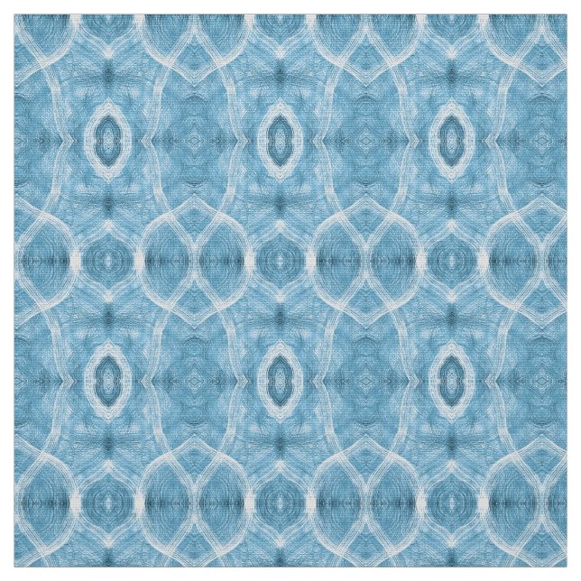 Tela Arte abstracto de acuarela azul Push (Retal)