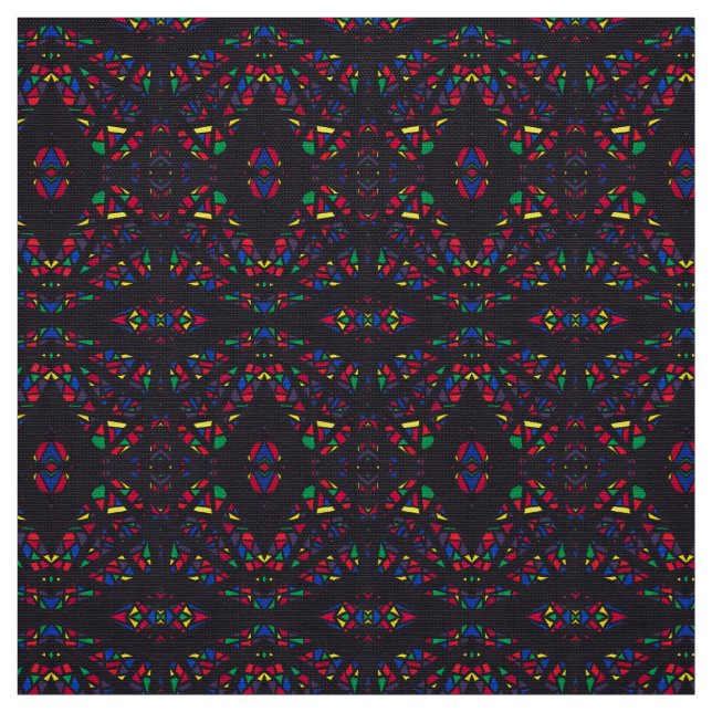 Tela Arte abstracto de acuarela densa Arcoíris espectro (Retal)