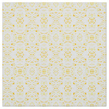 Arte abstracto en gouache blanco amarillo apasiona