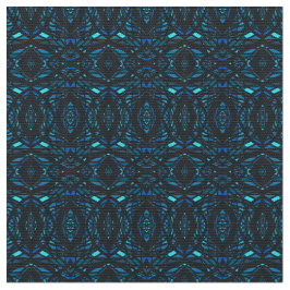 Tela Arte Acrílico Abstracto Azul Negro Prismático