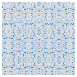 Tela Arte Acrílico Abstracto Blanco Azul Prismático