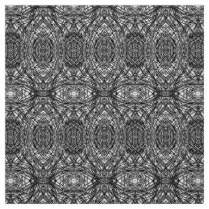 Tela Arte Acrílico Abstracto Blanco y Negro Nightingale