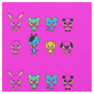 Tela Arte de Amigos Animales