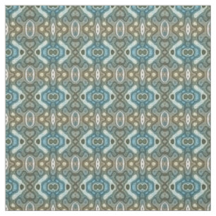 Tela Arte de Bali Oriental Cadera Azul Turquesa Gris Ma